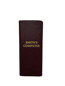 Smith's Computer Butterfat Milk Commodities 1943 decimal Book Calculator Prop - Imagen 1 de 22