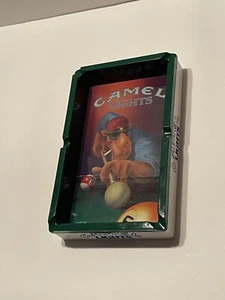Vintage 1992 Camel Lights Ashtray Cigarette Joe Cool Billiard Pool Table - Picture 1 of 6