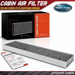 Activated Carbon Cabin Air Filter for Mini Cooper 2007-2015 Countryman Paceman - Picture 1 of 9