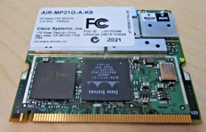 Module de mise à niveau radio Cisco Aironet 1200 AIR-MP21G-A-K9 B-P 802.11G 54 Mbps 2,4 Gh - Photo 1/5