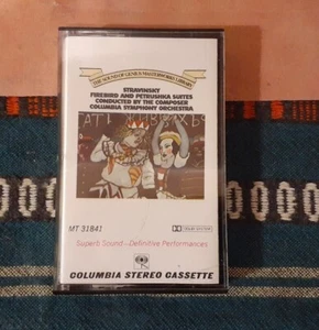Stravinsky - Firebird & Petrushka Suites (Cass, Album) Columbia USA Like New NM - Picture 1 of 2