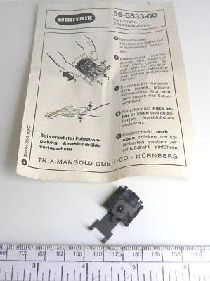 Alicates de alimentación doble Minitrix N.653 Foto 1 de 4