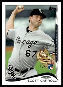 2014 Topps Update Scott Carroll Rookie Chicago White Sox #US-232 - Picture 1 of 2
