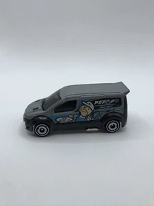2021 Hot Wheels Metro Ford Transit Connect Light Silver 1:64 Diecast Cars - Picture 1 of 5