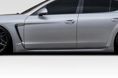 For 2010-2013 Panamera Duraflex Aiming Side Skirt Rocker Panels - 2 Pieces - Imagem 1 de 4