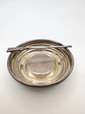 Plato de premio Sterling Baldwin & Miller Atlantic Indians Trap Shooting 1971. 92g Foto 1 de 4