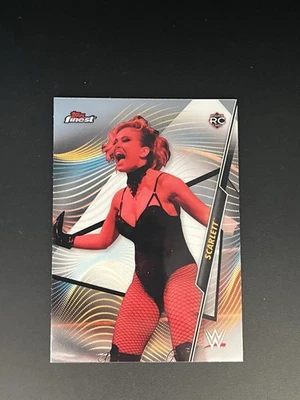2020 Topps Finest WWE - Scarlett #92 Refractor (RC) - Image 1 of 2
