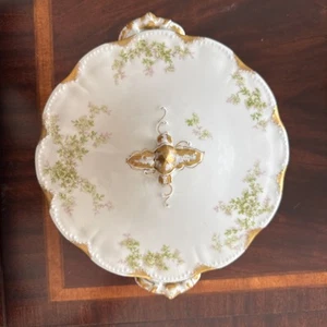 HAVILAND Limoges France SCHLEIGER 67COVERED ROUND VEGETABLE BOWL - Picture 1 of 10