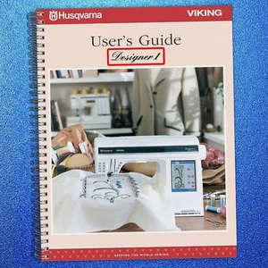 HUSQVARNA Viking Designer 1 User Guide Owner's Manual COLOR - DOUBLE BINDING - Imagen 1 de 5