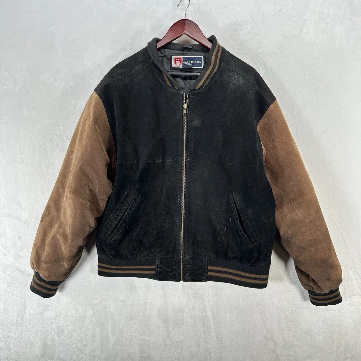 Free Country Leather Outer Shell Coats, Jackets & Vests for Men