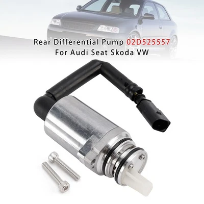 Rear Differential Pump 02D525557 For Audi Seat Skoda VW - Image 1 of 4
