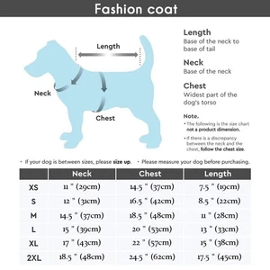 Waterproof Dog Coat Jumpsuit Winter Pet Puppy Clothes Warm Jacket Thicked Lining - Picture 1 of 23