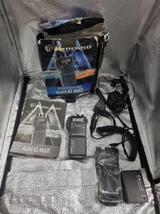 Midland Alan 42 Multi Band 40 Channel Handheld Portable CB Radio Transceiver - Picture 1 of 7