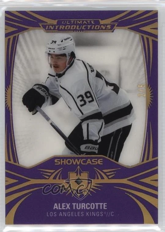 2021 Ultimate Collection Introductions Purple /5 Alex Turcotte #UI-98 Rookie RC - Image 1 of 2