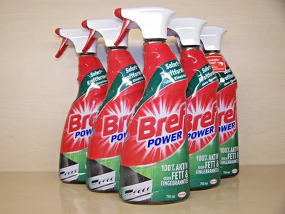 🔝​ 5 x 750ml Bref Power gegen FETT u. EINGEBRANNTES Küchenreiniger🔝​ - Bild 1 von 3