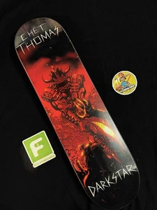 RARE Darkstar Chet Thomas Pro Model Warrior Rage VINTAGE Skateboard Deck Shrink - Picture 1 of 8