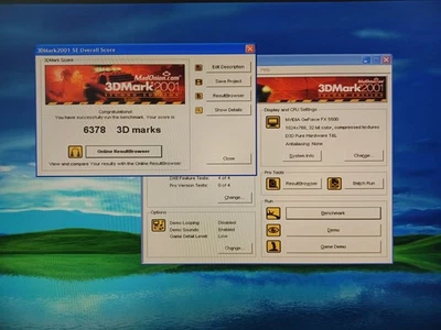 Geforce FX 5500 256MB 128Bit AGP 8X VGA/DVI/S-Video GPU 256-A8-N313-LX - Image 1 of 4