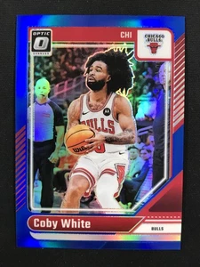 2024-25 Donruss Optic #76 Coby White Chicago Bulls Blue /49 - Bild 1 von 2