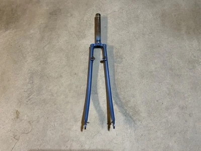 Vtg C. Roberts Tandem Reynolds / Campagnolo FRONT FORK w/ Cantilever Mounts - Image 1 of 4