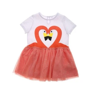 Stella McCartney Kinder Mädchen 24M Flamingo Print Kleid Tutu Designer Sommer - Bild 1 von 7