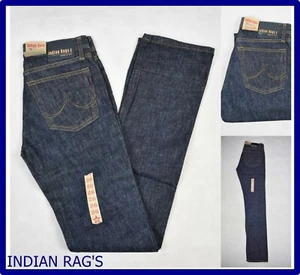 jeans da donna vita bassa pantaloni vintege a gamba dritta bootcut nuovi w26 40 - Picture 1 of 11