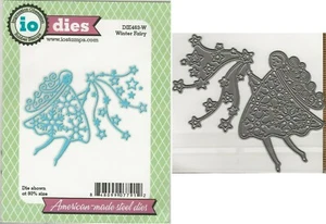 Impression Obsession WINTER FAIRY Thin Metal Cutting DIE DIE463-W Christmas - Picture 1 of 3