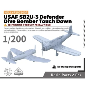 Kit Modelo Militar Yao's Studi 1/200 USAF SB2U-3 Defensor Buceo Bombardero Retoque - Imagen 1 de 5