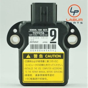 13-20 Lexus IS250 IS350 Yaw Turn Rate Sensor Control Module K681 - Picture 1 of 5