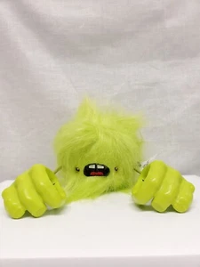 Savvi Stuff 4" Monster Gripz Fuzzy Green Plush - Arms Stretch - Picture 1 of 7