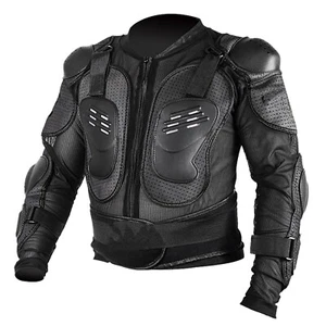 Motocross BMX Kids Youth Body Armour Dirt Bike Quad Motorcycle Gear Chest Jacket - Picture 1 of 9