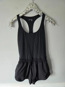 Mameluco negro Offline by Aerie para mujer talla mediana Real Me Hot Stuff - Imagen 1 de 4