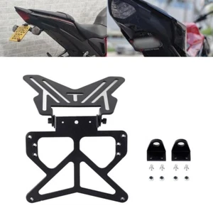 Soporte de matrícula de motocicleta ajustable y extraíble universal Suzuki Honda - Imagen 1 de 9