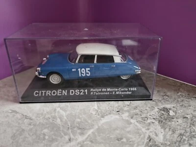 IXO DEAGOSTINI Colección Coche de Rally Citroen DS21 1/43 1966 Monte Carlo Foto 1 de 2
