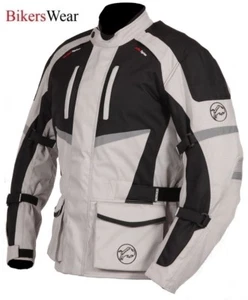 Buffalo Alpine Stone Textile Waterproof Motorcycle / Scooter Touring Jacket - Picture 1 of 1