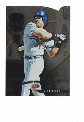 MIKE PIAZZA DODGERS SLUGGER 1998 DONRUSS PREFERRED ''PERFERRED SEATING'' #173  - Image 1 of 2