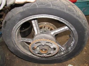 1990 kawasaki zr550 zephyr rear wheel rim - Picture 1 of 1