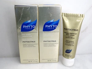 PHYTO COLOR PROTECT RADIANCE MASK PHYTOCITRUS  1.7 OZ BOXED LOT OF 2 - Picture 1 of 3