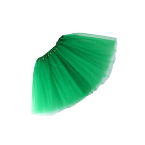 Green Layered Tutu Skirt Dress - Perfect for St. Patrick's Day Celebrations