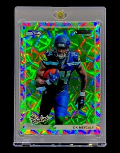 DK METCALF CHECKERBOARD REFRACTOR RC Rookie SP Insert 2019 Non Auto - SEAHAWKS - Picture 1 of 8
