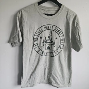 The Original Walt Disney World OD Green Size Medium Castle Short Sleeve Shirt - Picture 1 of 7