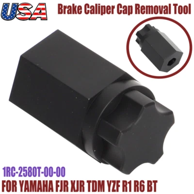 PARA YAMAHA PINZA DE FRENO RECONSTRUIR TAPA HERRAMIENTA DE EXTRACCIÓN FJR XJR TDM YZF R1 R6 BT Foto 1 de 4