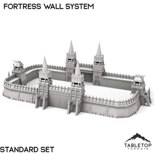 Sistema de Pared Fortaleza Apocalipsis - Mesa de Wargaming Gótico Oscuro - Imagen 1 de 9