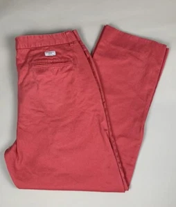 Mens Vineyard Vines 36x42 Watermelon Flat Front Casual Pants - Picture 1 of 3