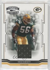 2005 Donruss Throwback Threads Materials Nick Barnett #57