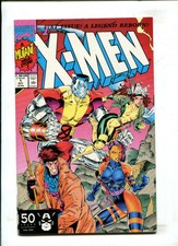 X-MEN #1(D, DIRECT ED) - COLOSSUS, ROGUE, GAMBIT, & PSYLOCKE COVER (9.2) 1991