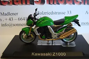 Kawasaki Z 1000 grün 2002 Topmodell 1:24 - Bild 1 von 3