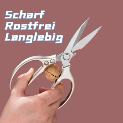 Allzweckschere Küchenschere Geflügelschere Edelstahl Knochen Schere aus Japan - Bild 1 von 4