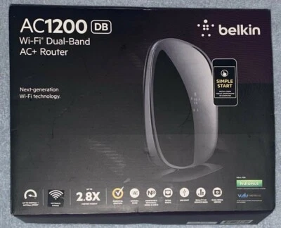 Belkin AC 1200 DB Wi-Fi Router - Image 1 of 4