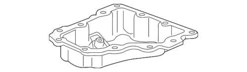 Original GM 2016-2020 Chevrolet Volt Terrain Encore motor cárter de aceite inferior 12637773 Foto 1 de 2