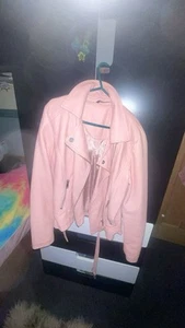 Pink Children’s going out jacket size 10-11 years perfect condition - Picture 1 of 2